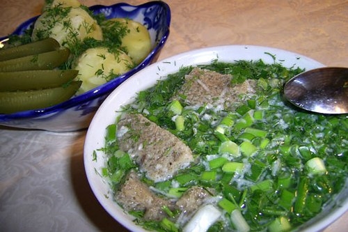 Тюря с квасом