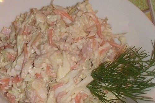 Салат «Анастасия» с куриным филе