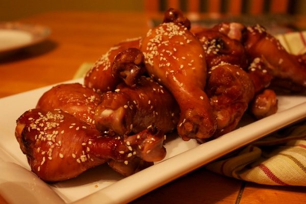 Куриные ножки с соусом Терияки в духовке