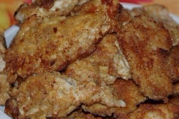 Отбивные из курицы в сырном кляре