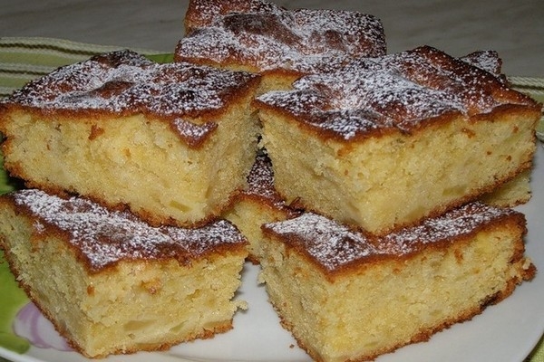 Сладкий пирог для лентяек