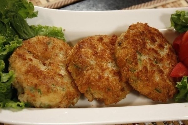 Котлеты из курицы с плавленым сыром