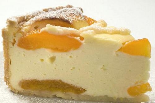Абрикосовый чизкейк с творогом