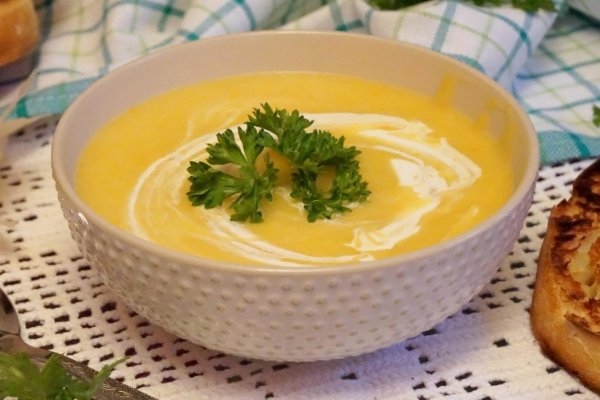 Картофельный суп с кабачками без мяса Картофельный суп с кабачками без мяса