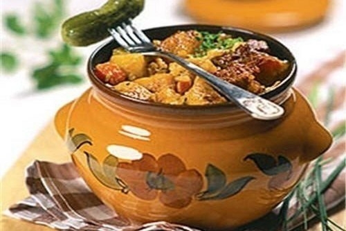 Овощное рагу по-мексикански с курицей