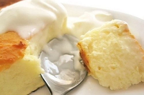 Пудинг из творога и манки