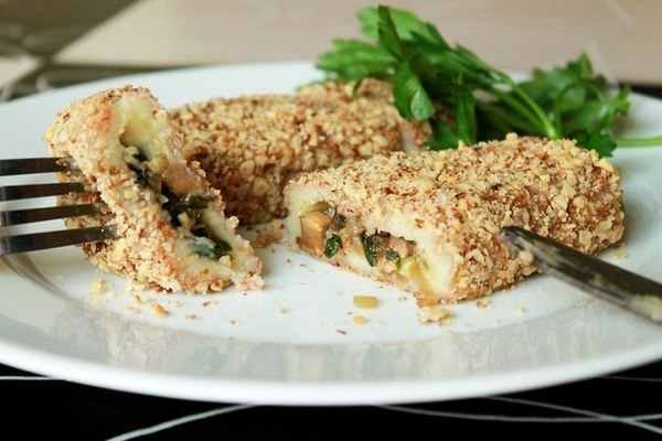 Овощные котлетки в ореховой корочке