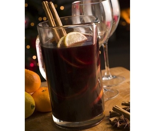 Глинтвейн с коньяком по-немецки