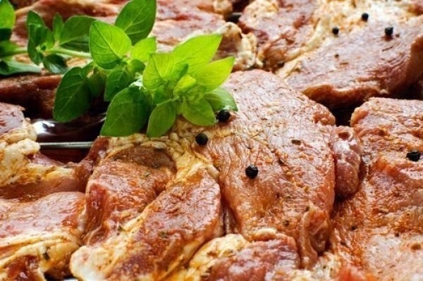 Лимонный маринад для свинины