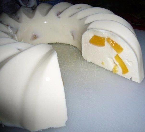 ЛЕНИВЫЙ КЕКС С ПЕРСИКОМ