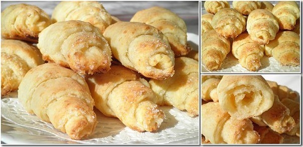 ВКУСНЕЙШИЕ ТВОРОЖНЫЕ РОГАЛИКИ
