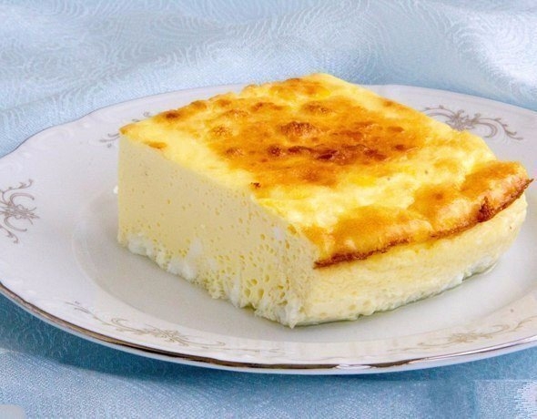 Пышный и необыкновенно вкусный омлет.