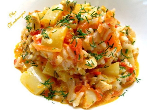 Все знают блюдо "ленивые голубцы", но существует рецепт и "ленивых перцев"))).