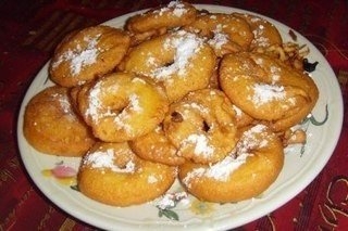 Яблочные пончики Яблочные пончики