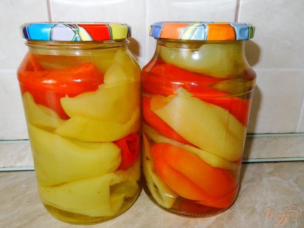 Перец в заливке с лимонной кислотой. Надёжный рецепт!