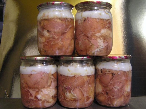 Тушёнка свиная. Надёжный рецепт!