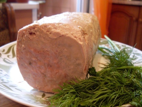 Домашняя молочная колбаса.