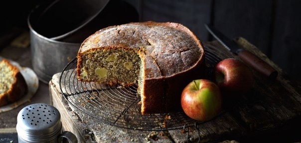 Маковый пирог с яблоками Маковый пирог с яблоками