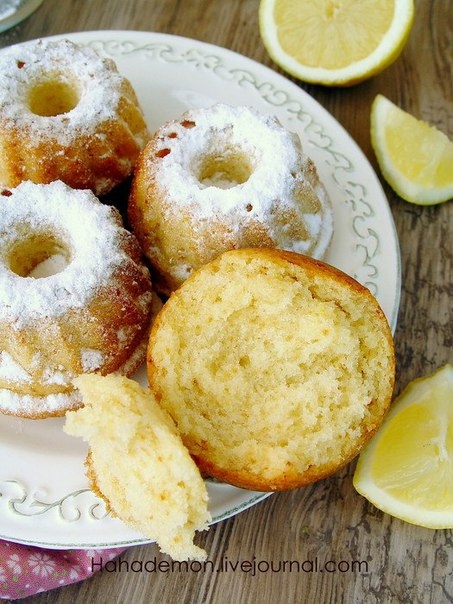 Медово-лимонные кексы