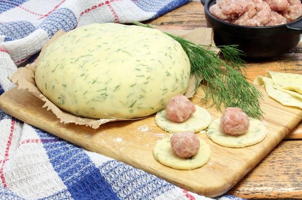 ТЕСТО ДЛЯ ПЕЛЬМЕНЕЙ С ЗЕЛЕНЬЮ ТЕСТО ДЛЯ ПЕЛЬМЕНЕЙ С ЗЕЛЕНЬЮ
