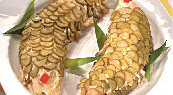 СЕЛЁДКА ПОД НЕОБЫЧНОЙ "ШУБКОЙ"