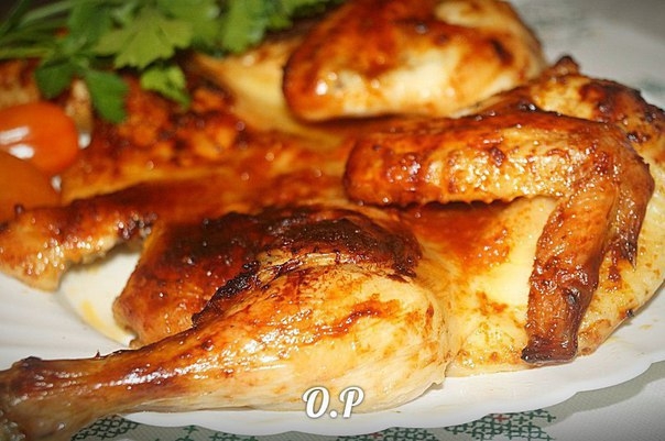 Цыплёнок Табака(тапака)в духовке