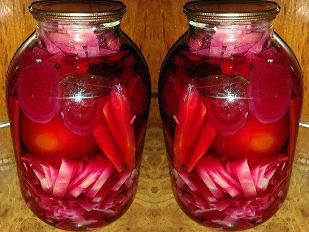 Маринованное ассорти с капустой