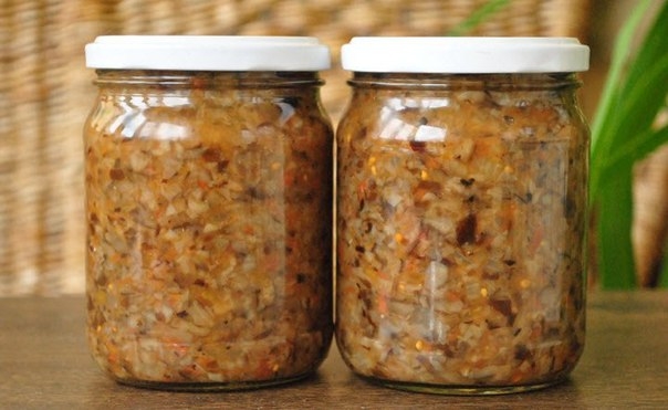 Грибная икра с болгарским перцем Грибная икра с болгарским перцем