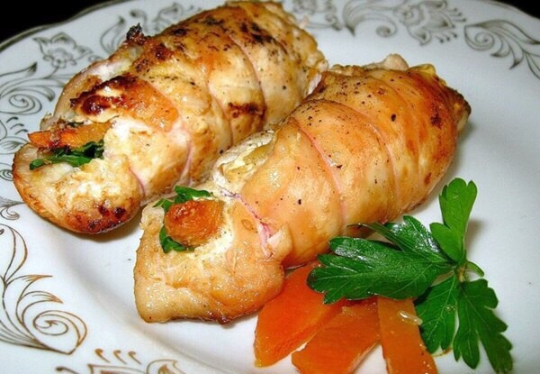 Рецепт Куриные рулеты с сыром Рецепт Куриные рулеты с сыром