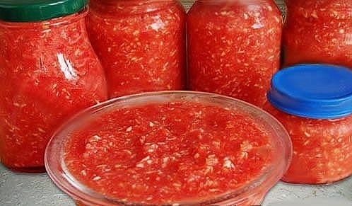 Закуска "Хреновина" без варки Закуска "Хреновина" без варки