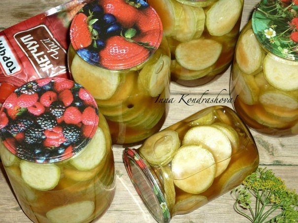 Кабачки с кетчупом "Чили" Кабачки с кетчупом "Чили"