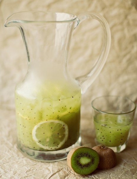 Домашний киви-лимонад Домашний киви-лимонад