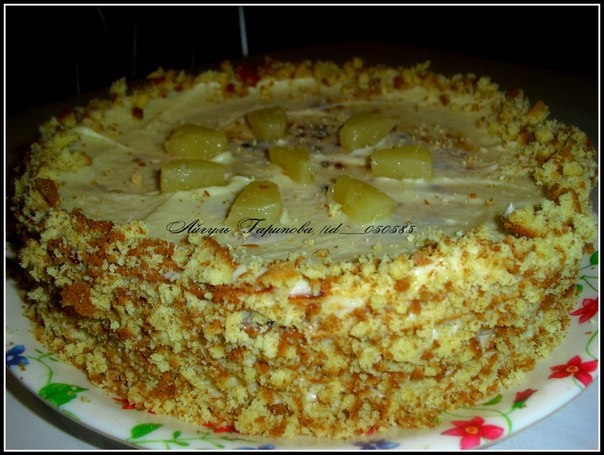 ТОРТ СМЕТАННЫЙ «НА СКОВОРОДЕ»