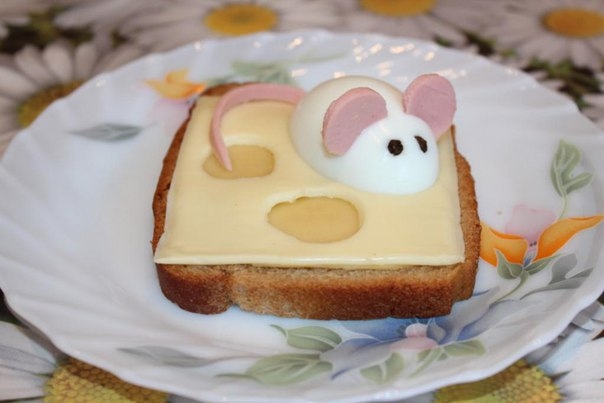 Бутерброд "Мышка"