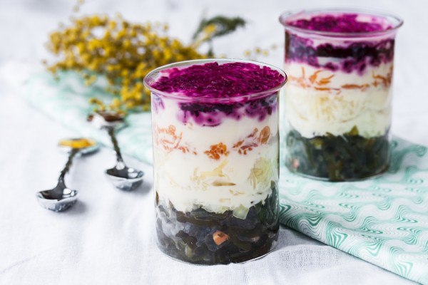 Постная селедка под шубой Постная селедка под шубой