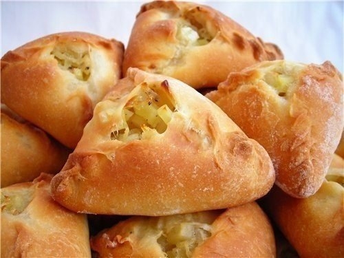 Татарские эчпочмаки (треугольники)