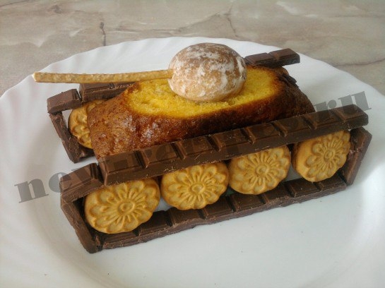 Торт «Танк»