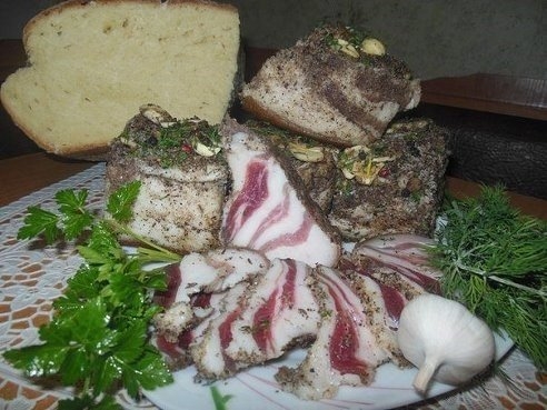 Сало "Море пряностей". Очень вкусно! Обязательно попробуйте!