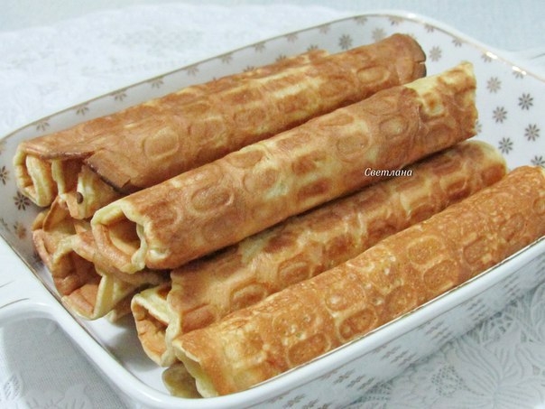 Вафли на соде Вафли на соде