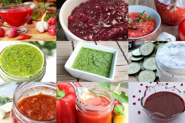 9 соусов для шашлыка