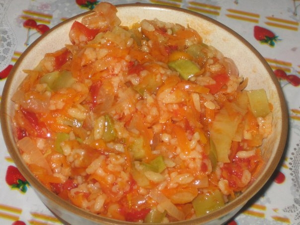 Зимний салат с рисом Зимний салат с рисом