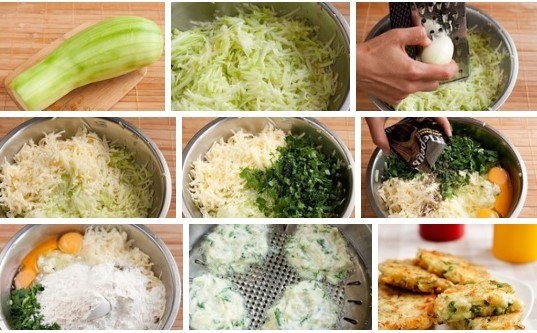 Котлеты из кабачков: