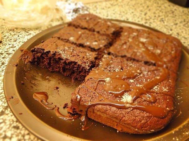 Шоколадно-свекольный пирог