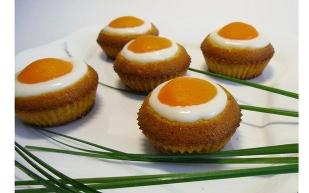 Пасхальные кексы с абрикосом