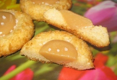 Печенье с карамельками