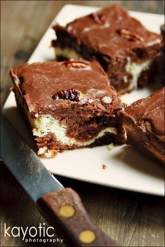 Двуцветные брауни