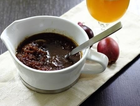 Пивно-луковый соус к мясу Пивно-луковый соус к мясу