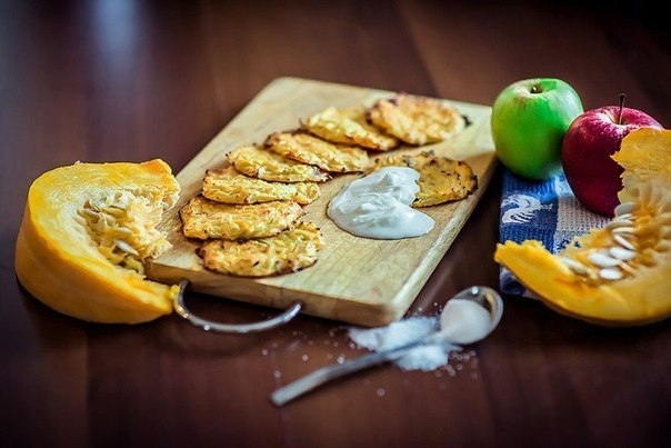 Рецепт оладьев с тыквой Рецепт оладьев с тыквой