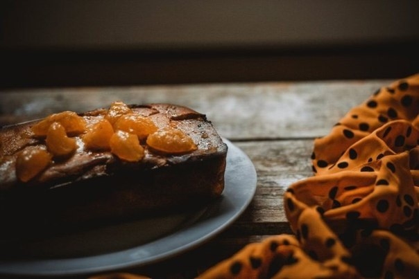 Тропический йогуртовый кекс