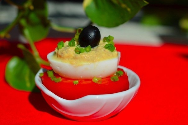 Яйца Мимоза